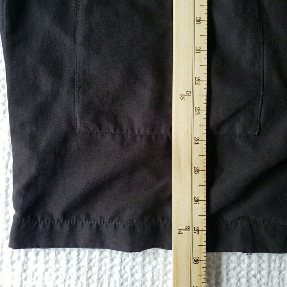 Active USA Hooded Vest Black Sleeveless Women Size M Whimsy Goth Grunge - Picture 9 of 10